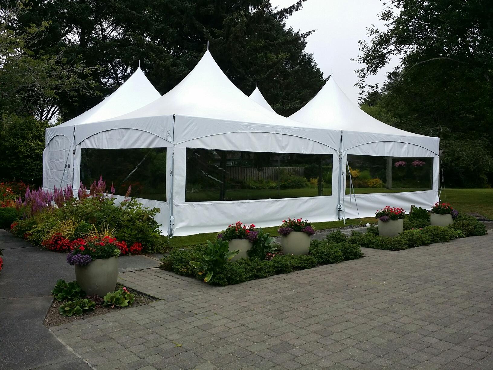 20' tent with windows