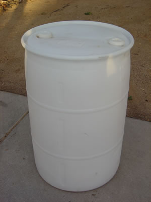 55 gallon water barrel