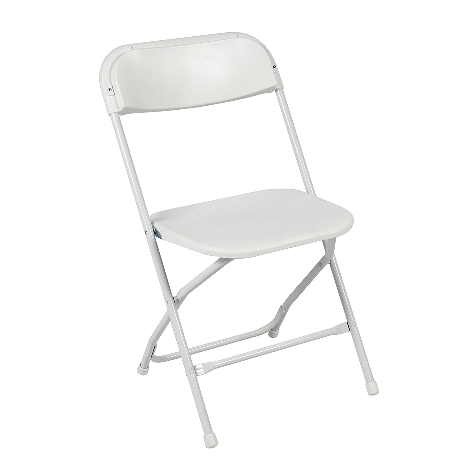 White folding chair